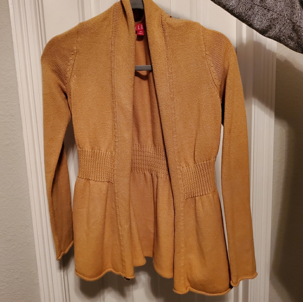 Mustard Yellow Cardigan